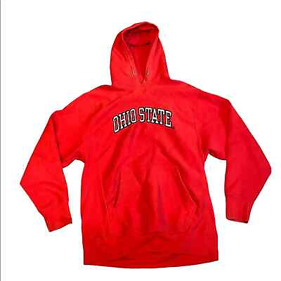 #ad 1990s Ohio State Steve amp; Barry’s Size Medium pullover hoodie #NCAA $31.50