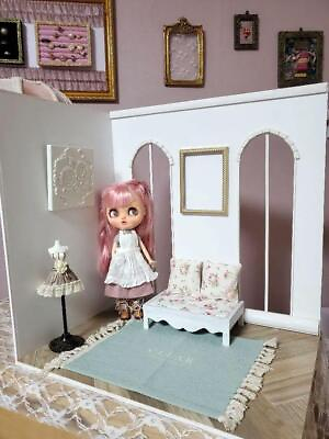 #ad Special Price White Dollhouse For Blythe Licca Chan Custom Dolls Etc. $171.28
