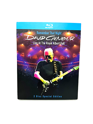#ad David Gilmour Remember That Night: Live at the Royal Albert Hall Blu Ray $27.95