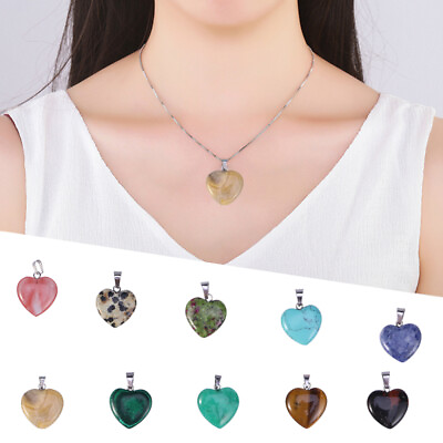#ad 10 Pcs Earrings for Women Orrous Earings Crystal Heart Necklace $10.49