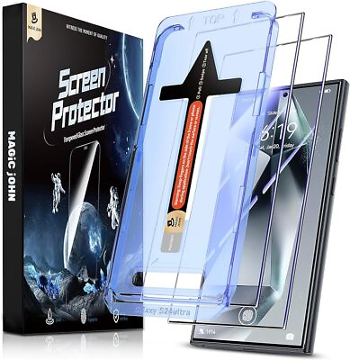 #ad MAGIC JOHN for Samsung Galaxy S24 Plus Ultra Tempered Glass Screen Protector $13.50