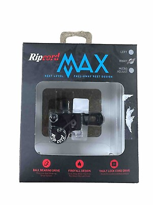 #ad RIPCORD REST MAX Drop Away RH Black $119.99