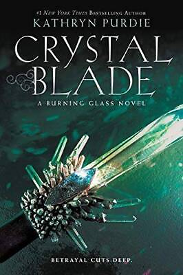 #ad Crystal Blade Burning Glass Paperback By Purdie Kathryn GOOD $4.56