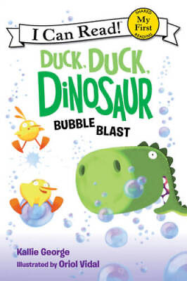#ad Duck Duck Dinosaur: Bubble Blast My First I Can Read Paperback GOOD $3.59