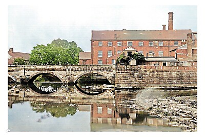 #ad ptc9971 Yorks Early view of St. Mary#x27;s Bridge from River Don print 6x4 GBP 2.20