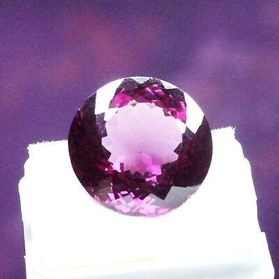 #ad Natural Purple Color Sapphire Round Shape 27Ct Certified Gem VVS Jewelry Making $21.25