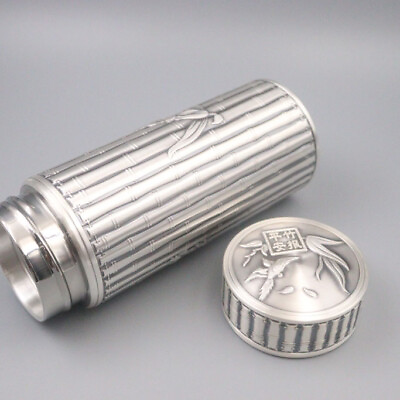 #ad Silver Cup 999 Fine Silver Water Cup Inside Outside Silver Edible Genuine Gift $215.26