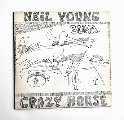 #ad Neil Young With Crazy Horse ‎– Zuma LP VG 1975 Reprise $15.00