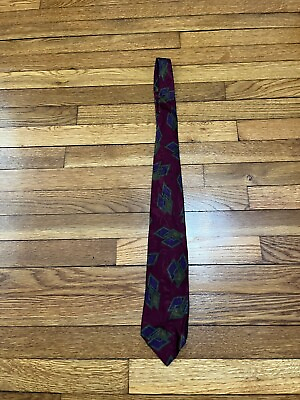 #ad Polo Ralph Lauren 100% Silk Handmade Classic Tie Vintage Retro Pattern $17.89