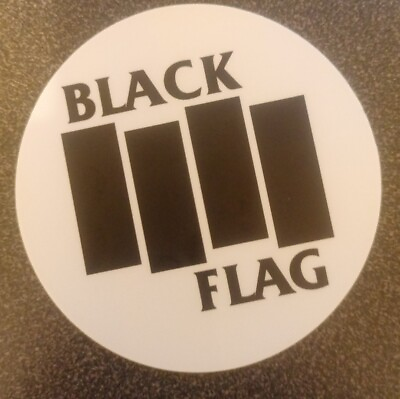 #ad Black Flag 3inch Vinyl Weatherproof Sticker $6.00