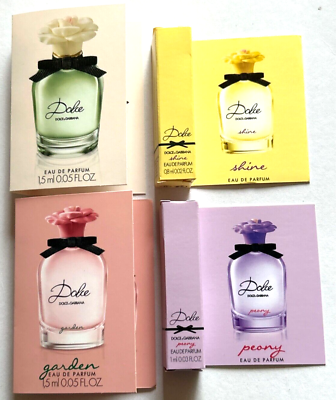 #ad 4 Dolce Dolce amp; Gabbana Perfume Vial Set Please See Description NIB $15.95