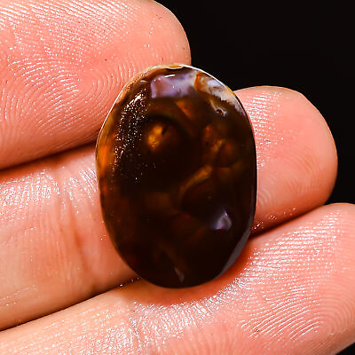 #ad 100% Natural Mexican FIRE AGATE Free form Gemstone 12.85 CT 13x19x5 mm Cd 151 $33.70