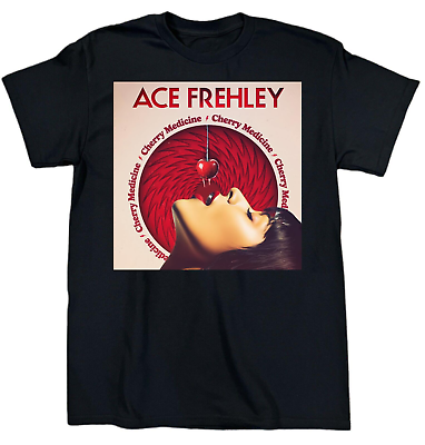 #ad Vtg Ace Frehley Cherry Medicine Cotton Black All Size Unisex Shirt MM1361 $24.99