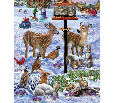 #ad Diamond Painting DIY Animals In Winter Season Design Embroidery House Decoration $43.34