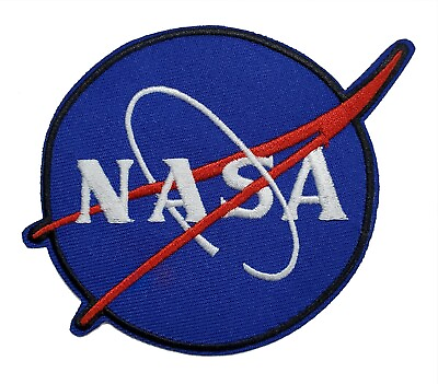 #ad NASA Space Explorer Logo 3.3quot; Embroidered Iron Sew on Applique Patch Meatball $6.47