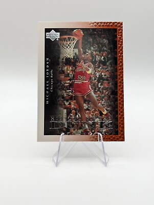 #ad Michael Jordan 1999 00 Upper Deck History of the Dunk #67 Bulls $4.49