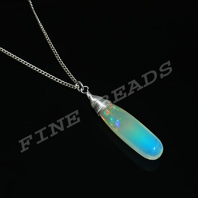 #ad Opal Pendant Ethiopian Opal Welo Fire Opal Necklace Natural Opal Pendant Pd 1426 $52.72