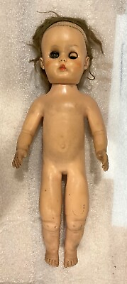 #ad 14quot; Vintage Doll for Parts or Restoration $13.64