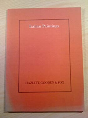 #ad Italian paintings: January Febuary 1992 Gooden amp;amp; Fox Hazlit $12.63
