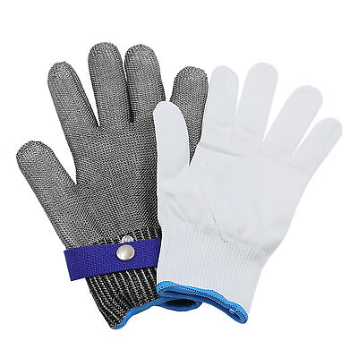 #ad Premium Cut Resistant Steel Butcher Safety Work Gloves Cut Resistant Gloves $14.41