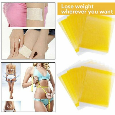 #ad 30pc Slim Patch Lose Weight Fat Burn Patch Anti Cellulite Medicine Belly Waist $4.98