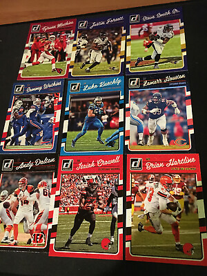 #ad 2016 Donruss Football Veterans Complete Your Set You Pick card 1 286 Base NFL $0.99