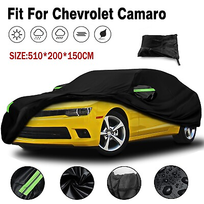 #ad Full Car Cover Outdoor Waterproof UV All Weather Protection For Chevrolet Camaro $35.98