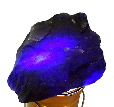 #ad African Blue Sapphire Natural 6154 Ct Gemstone Rough Specimen Certified U912 $308.69