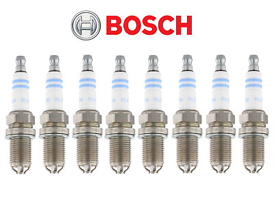 #ad OEM Spark Plug Platinum Set 8pcs Bosch for BMW V8 5 6 7 8 X5 $106.52