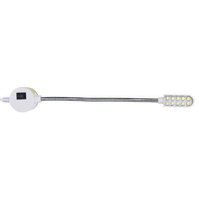 #ad LED Sewing Machine Light With 10pcs Chips Arm Lathe Working Lamp EU Plug AOS $10.91