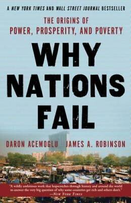 #ad Why Nations Fail: The Origins of Power Prosperity and Poverty GOOD $7.52