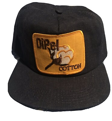 #ad Vintage DiPel Cotton Snapback Hat Cap Denim Farm Co op Made In USA Mint $48.00