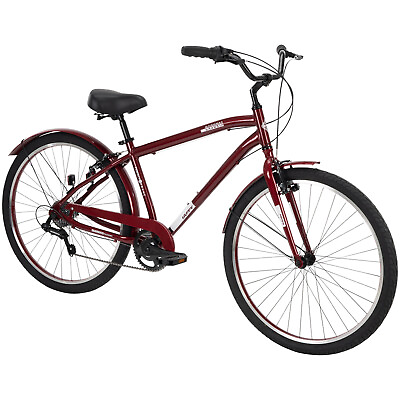 #ad #ad Huffy Casoria 27.5” Men’s 7 Speed Comfort Bike Wine Red $96.60