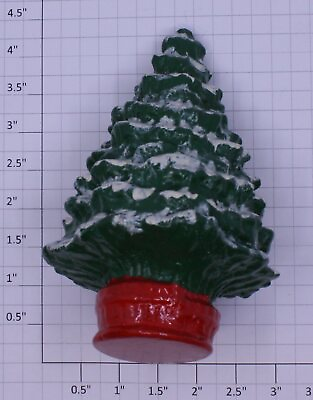 #ad Lionel 1106 7 Prewar Wind Up Santa Handcar Plaster Christmas Tree $25.00