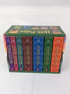 #ad Scholastic Harry Potter The Complete Book Series by JK Rowling SET OF 7 $99.99