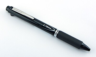#ad Pentel Energel 3 Color Retractable Gel Pen In One Black Red Blue Fine Needle Tip $13.95