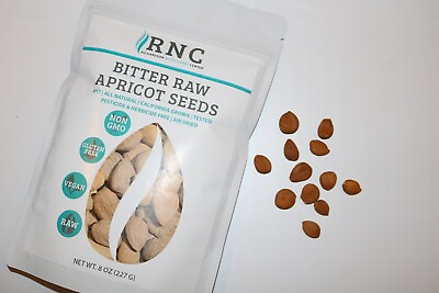#ad Fresh Bitter California Grown Apricot Seeds 8oz Laboratory tested Non GMO RNC $14.99
