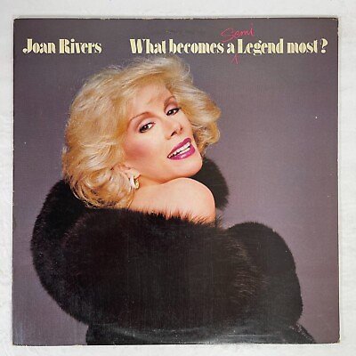 #ad Joan Rivers – What Becomes A Semi Legend Most? Vinyl LP 1983 Geffen Records $14.99