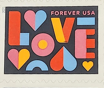 #ad One Sheet of 20 quot;Lovequot; First Class Postage Stamps Face Value $13.60 $9.99