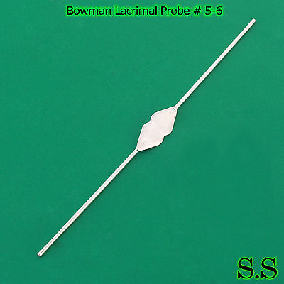 #ad Bowman Lacrimal Probe 5quot; # 5 6 Surgical Dental ENT Instruments $6.99