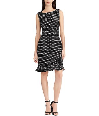 #ad American Living Womens Dot Ruffled Dress $61.47