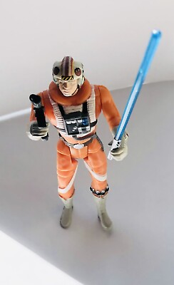 #ad Kenner Star Wars Luke Skywalker In X Wing Fighter Pilot Gear Action Figure 1996 $5.99