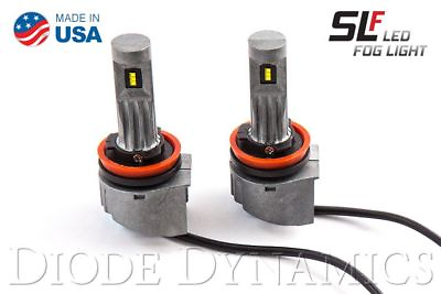 #ad Diode Dynamics H11 SLF LED Fog Lights Yellow Made In the USA Plug and Play $139.95