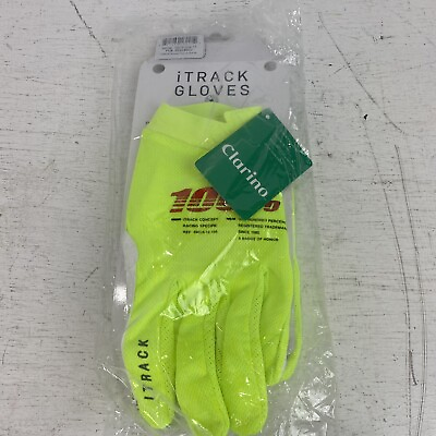 #ad New 100% iTrack Gloves Fluo Yellow X Large 10015 004 13 $29.79