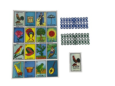 #ad Jumbo Loteria Mexican Bingo 10 Boards Authentic Don Clemente Gift Game Party $10.19