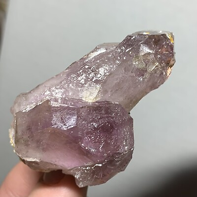 #ad Amethyst Quartz Crystal Purple Heart Mine South Carolina USA 65g $30.54