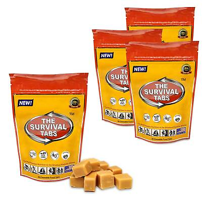 #ad The survival tabs 96 food tabs butterscotch emergency supplement exp 2045 $29.95