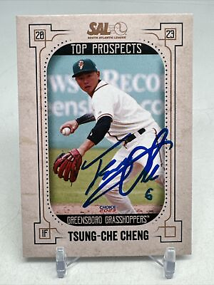 #ad 2023 Tsung Che Cheng Signed Rookie Card SAL Pittsburgh Pirates $19.99