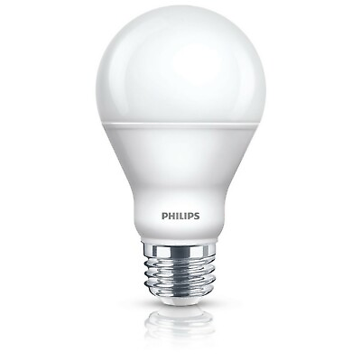 #ad 453324 PHILIPS 6 PACK Dimmable LED Lamp 9.5W 120V Bulb: A Type A19 Base: M $49.99