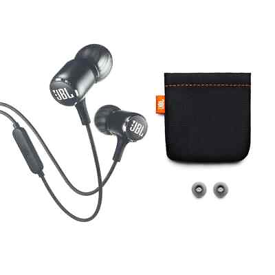 #ad JBL LIVE 100 Headphones Hands free In ear Headset BLACK BRAND NEW SHIPS TODAY $17.95